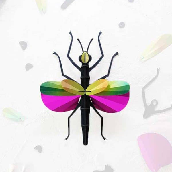 Assembli 3D-puzzel paper Wandelende tak